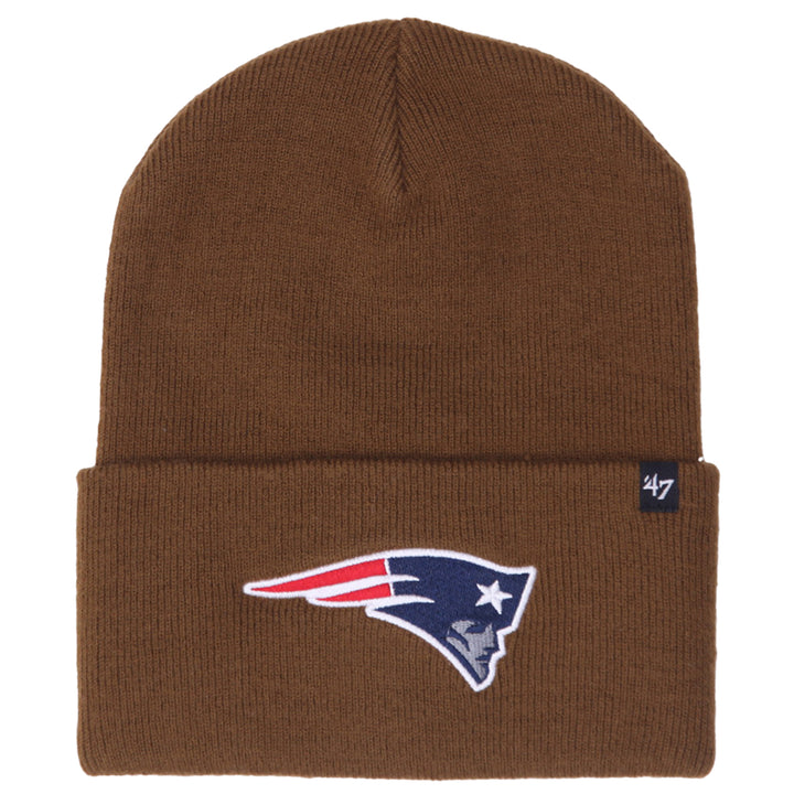Mens Carhartt NFL '47 Brown Beanie