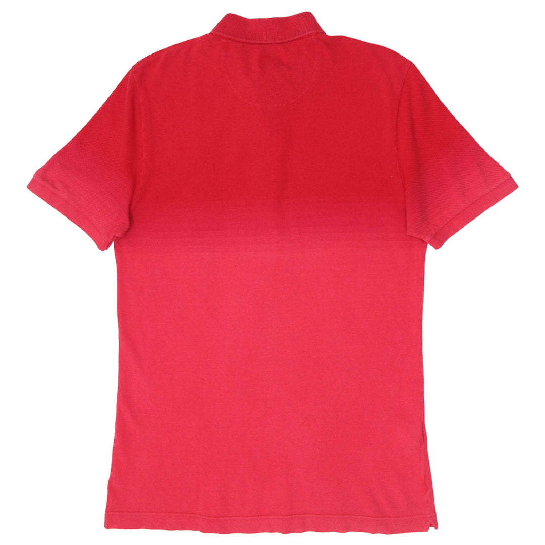 Mens Lacoste Vintage Washed Red Polo T-Shirt
