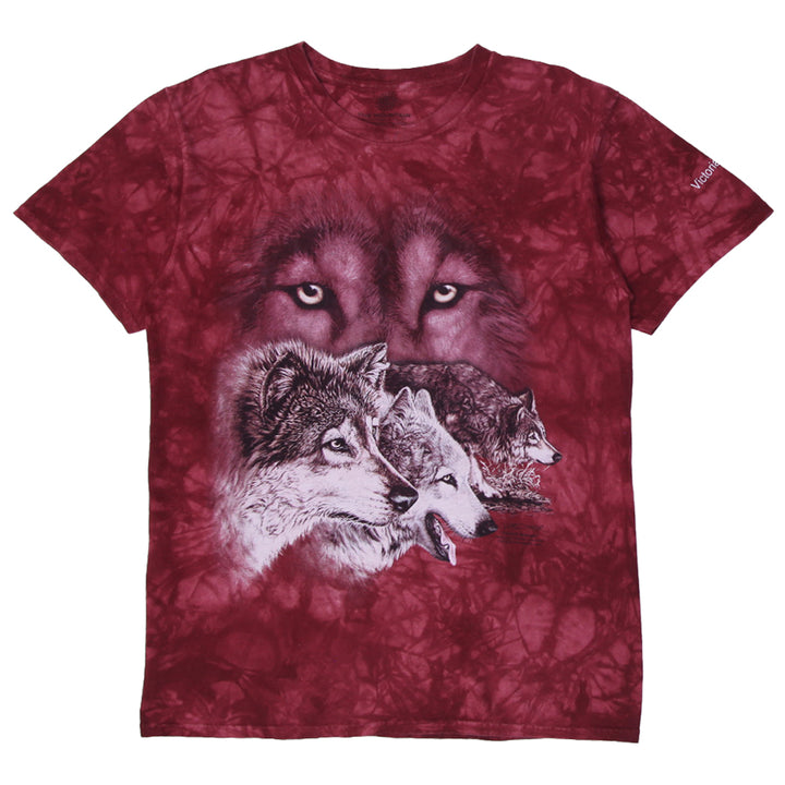 Mens The Mountain Gardner Wolf Nature Graphic T-Shirt