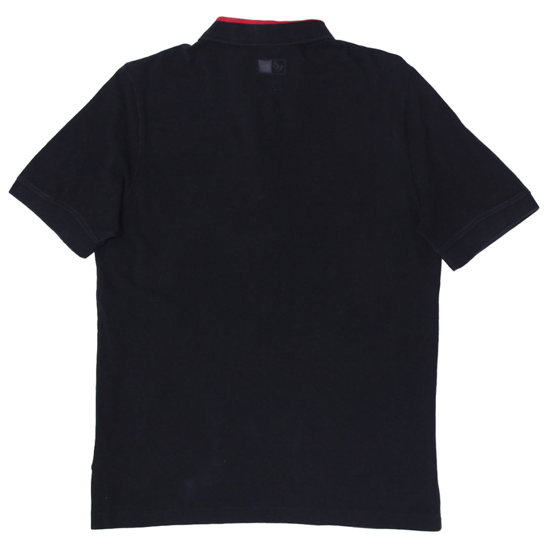 Mens Puma Ferrari Quarter Zip Polo T-Shirt