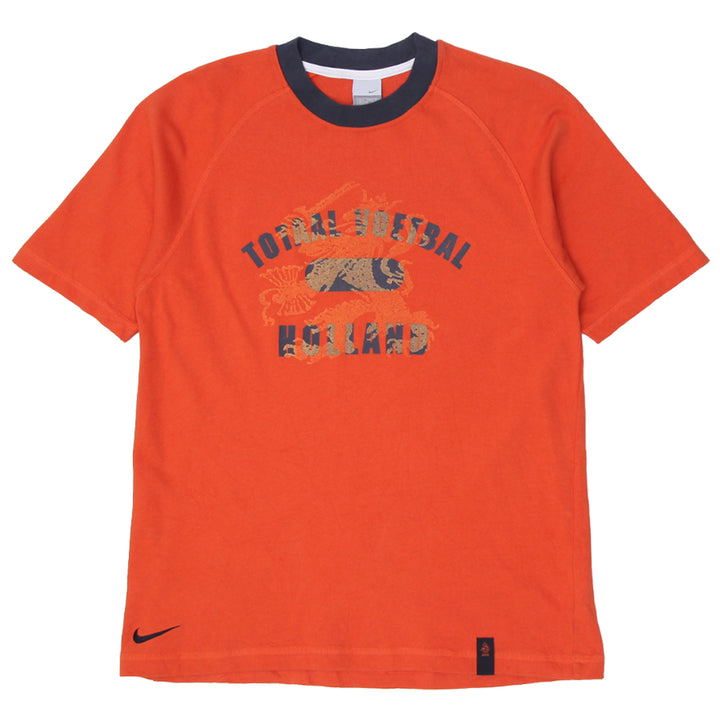 Vintage Nike Total Voetbal Holland Orange T-Shirt