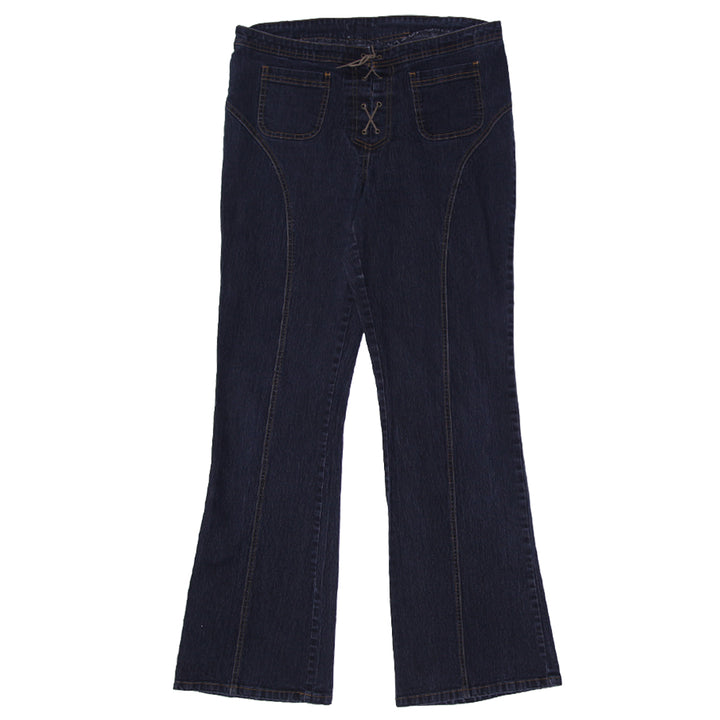 Y2K Ladies High Waist Flared Jeans