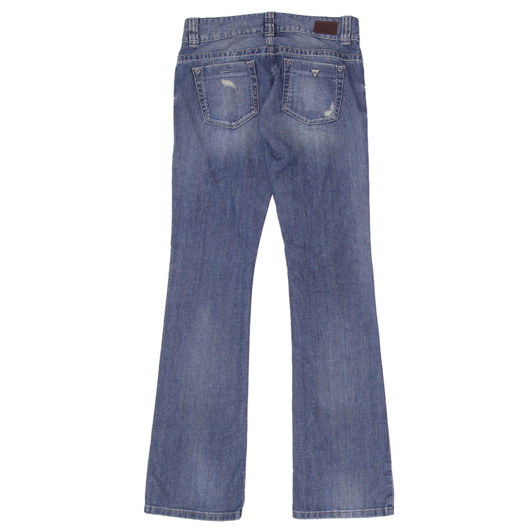 Y2K Ladies Guess Daredevil Boot Low Waist Jeans