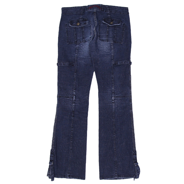 Y2K Ladies Parasuco Denim Cult Flare Jeans