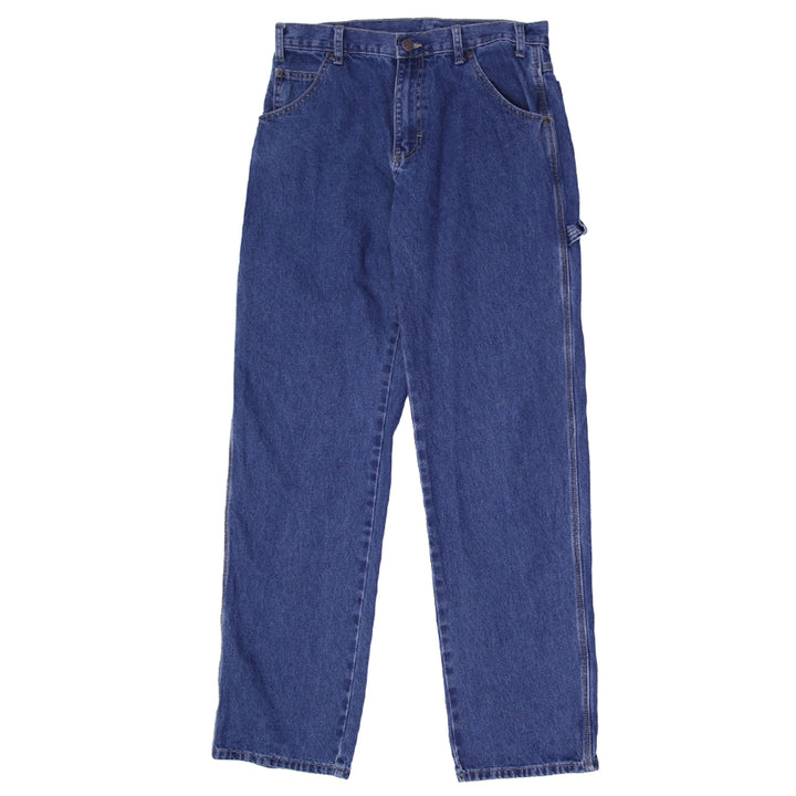 Mens Dickies Carpenter Jeans Blue Denim Straight Leg Workwear