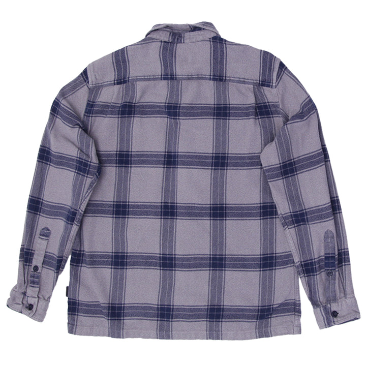 Mens Patagonia Organic Cotton Plaid Long Sleeve Shirt