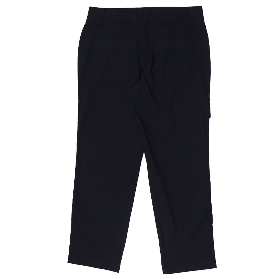 Ladies Dkny Black Folded Hem Pants