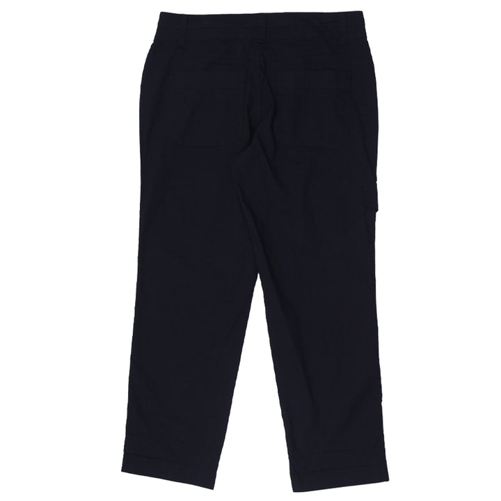 Ladies Dkny Black Folded Hem Pants