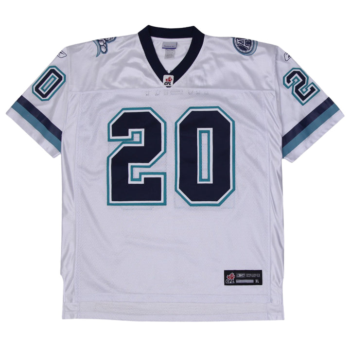 Mens Reebok CFL Avery #20 Football Jersey