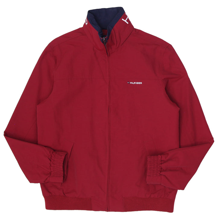 Mens Tommy Hilfiger Yacht Rain Wind Full Zip Logo Jacket