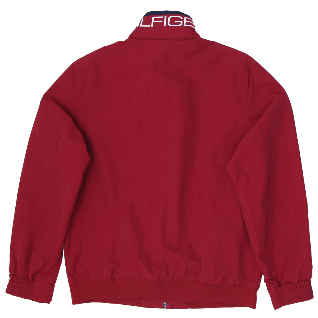 Mens Tommy Hilfiger Yacht Rain Wind Full Zip Logo Jacket