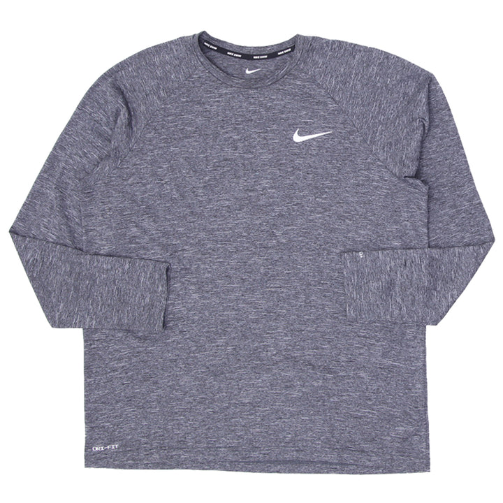 Mens Nike Swim Dri Fit Long Sleeve T-Shirt