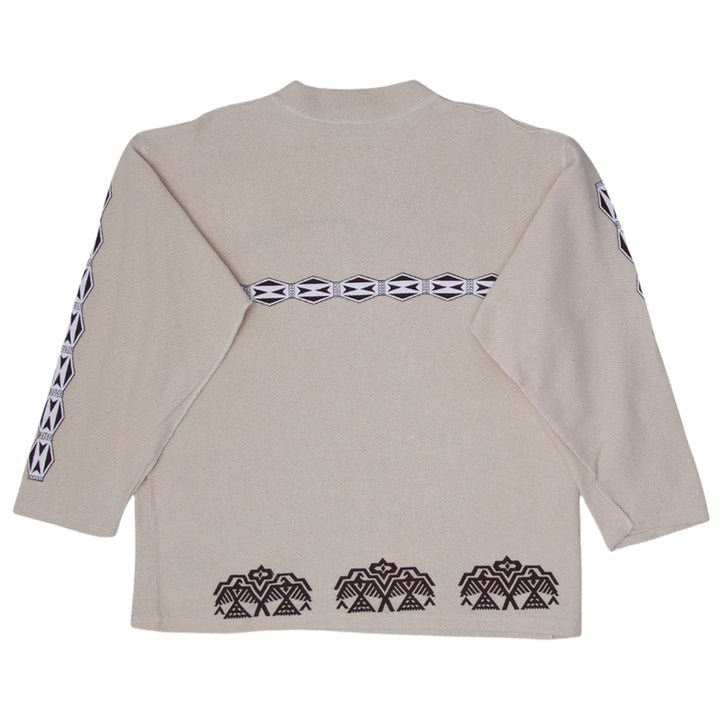 Vintage Graphic Long Sleeve 100% Cotton Sweater