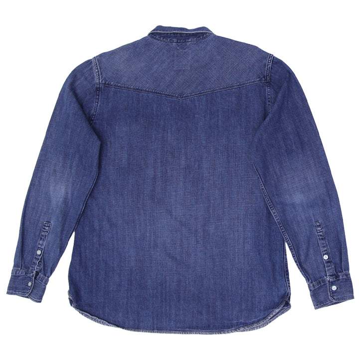 Mens Levi's Slim Fit Long Sleeve Denim Button Shirt