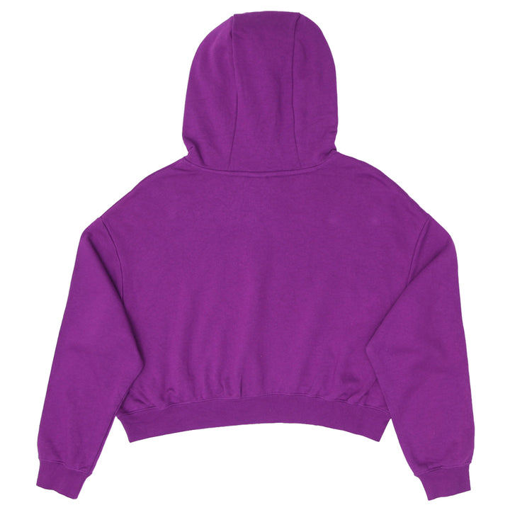 Ladies Nike Logo Pullover Crop Hoodie