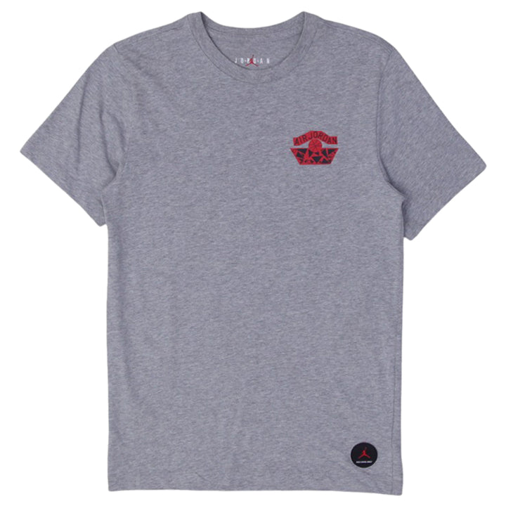 Mens Air Jordan Basketball Print Gray T-Shirt