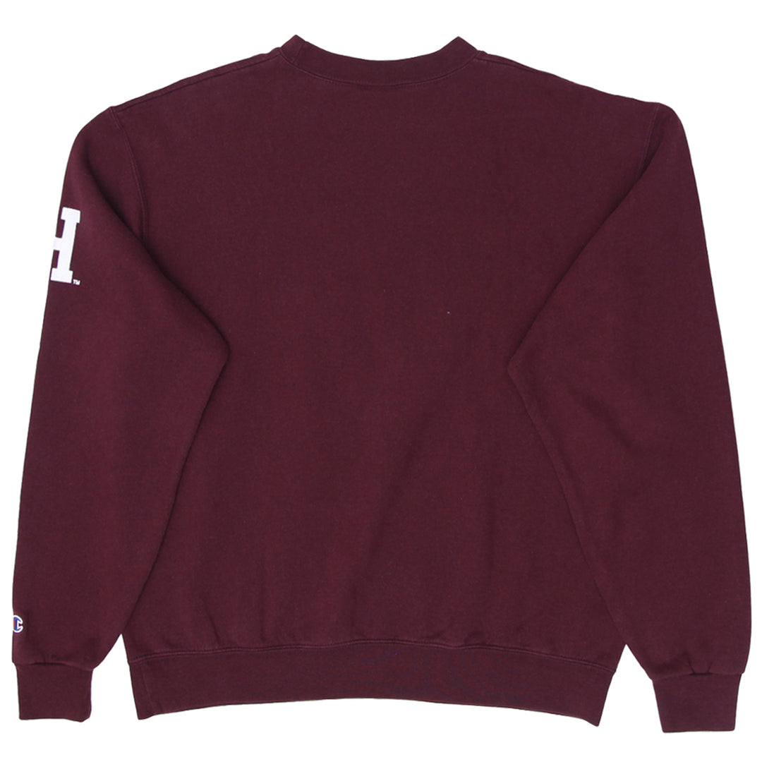 Mens Champion Logo Harvard Crewneck Sweatshirt