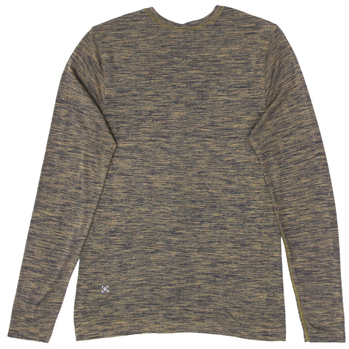 Mens Lululemon Logo Long Sleeve Knitted T-Shirt