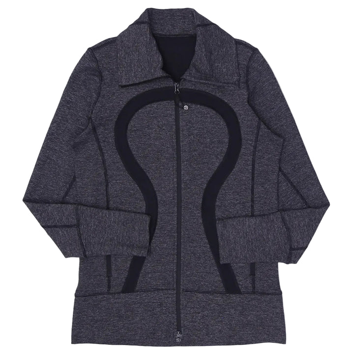 Ladies Lululemon Logo Full Zip Jacket