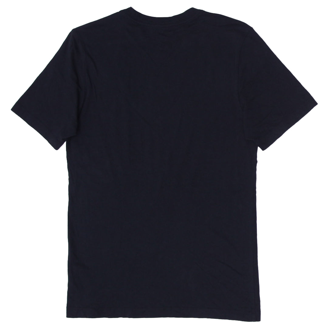 Mens Embroidered Air Jordan Logo Black T-Shirt