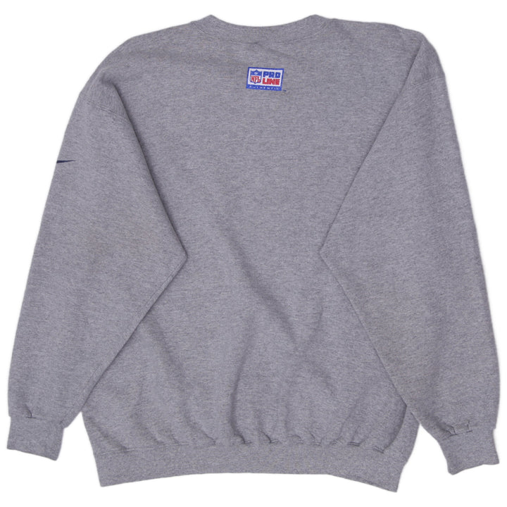 Vintage 90s Nike Dallas Cowboys Football Crewneck Sweatshirt Made in USA Size L
 - view 2