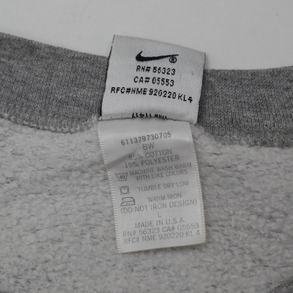Vintage 90s Nike Dallas Cowboys Football Crewneck Sweatshirt Made in USA Size L
 - view 4