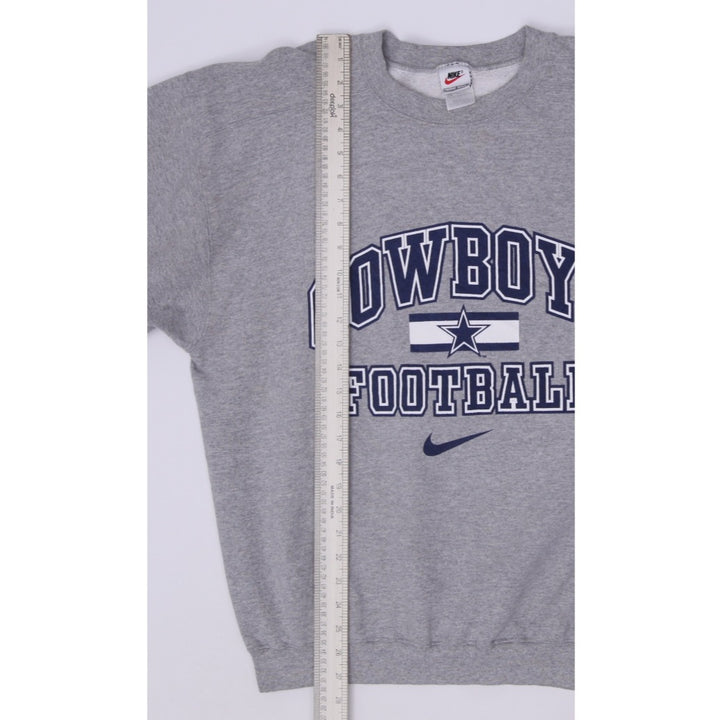 Vintage 90s Nike Dallas Cowboys Football Crewneck Sweatshirt Made in USA Size L
 - view 7