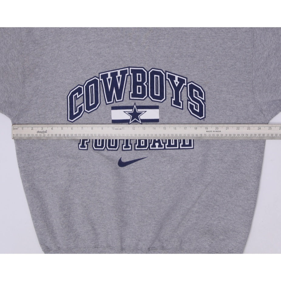 Vintage 90s Nike Dallas Cowboys Football Crewneck Sweatshirt Made in USA Size L
 - view 8