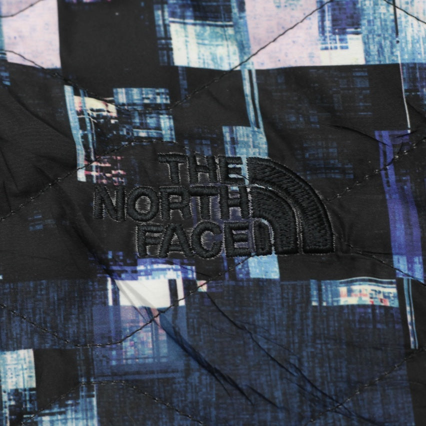 Ladies The North Face ThermoBall Jacket XL Glitch Abstract Print Puffer Full Zip - view 4