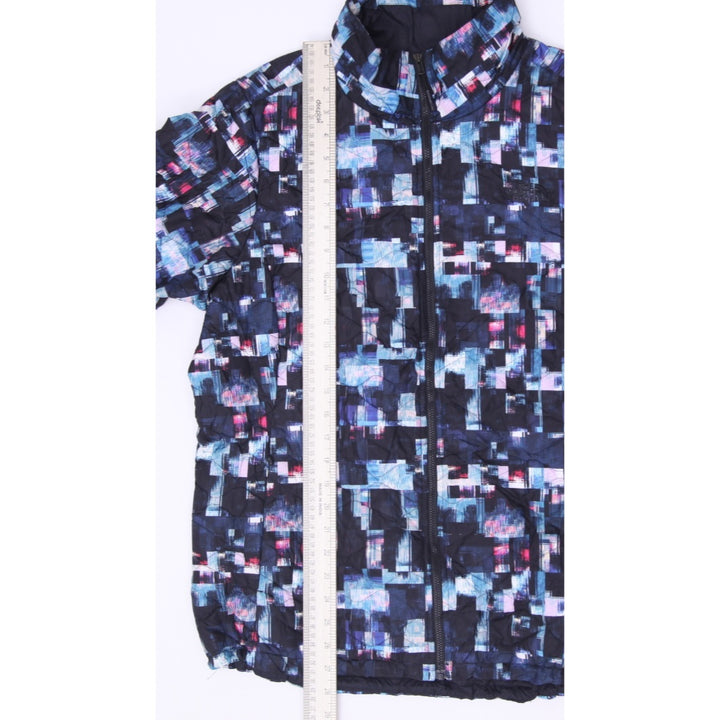 Ladies The North Face ThermoBall Jacket XL Glitch Abstract Print Puffer Full Zip - view 7