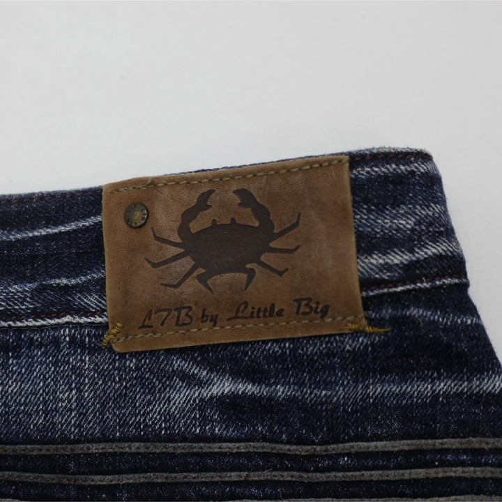Y2K Ladies LTB by Little Big Vintage Y2K Contrast Stitch Denim Mini Skirt Size M - view 5