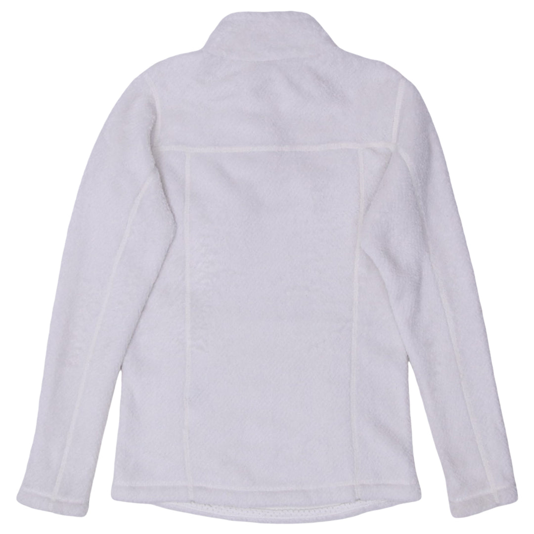 Ladies Patagonia Re-Tool Snap-T Fleece Pullover White/Cream Jacket Size XS | Migration_Jackets - Side View | Fashion Rerun