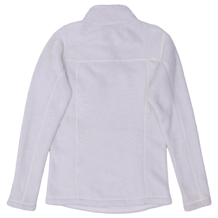 Ladies Patagonia Re-Tool Snap-T Fleece Pullover White/Cream Jacket Size XS | Migration_Jackets - Side View | Fashion Rerun