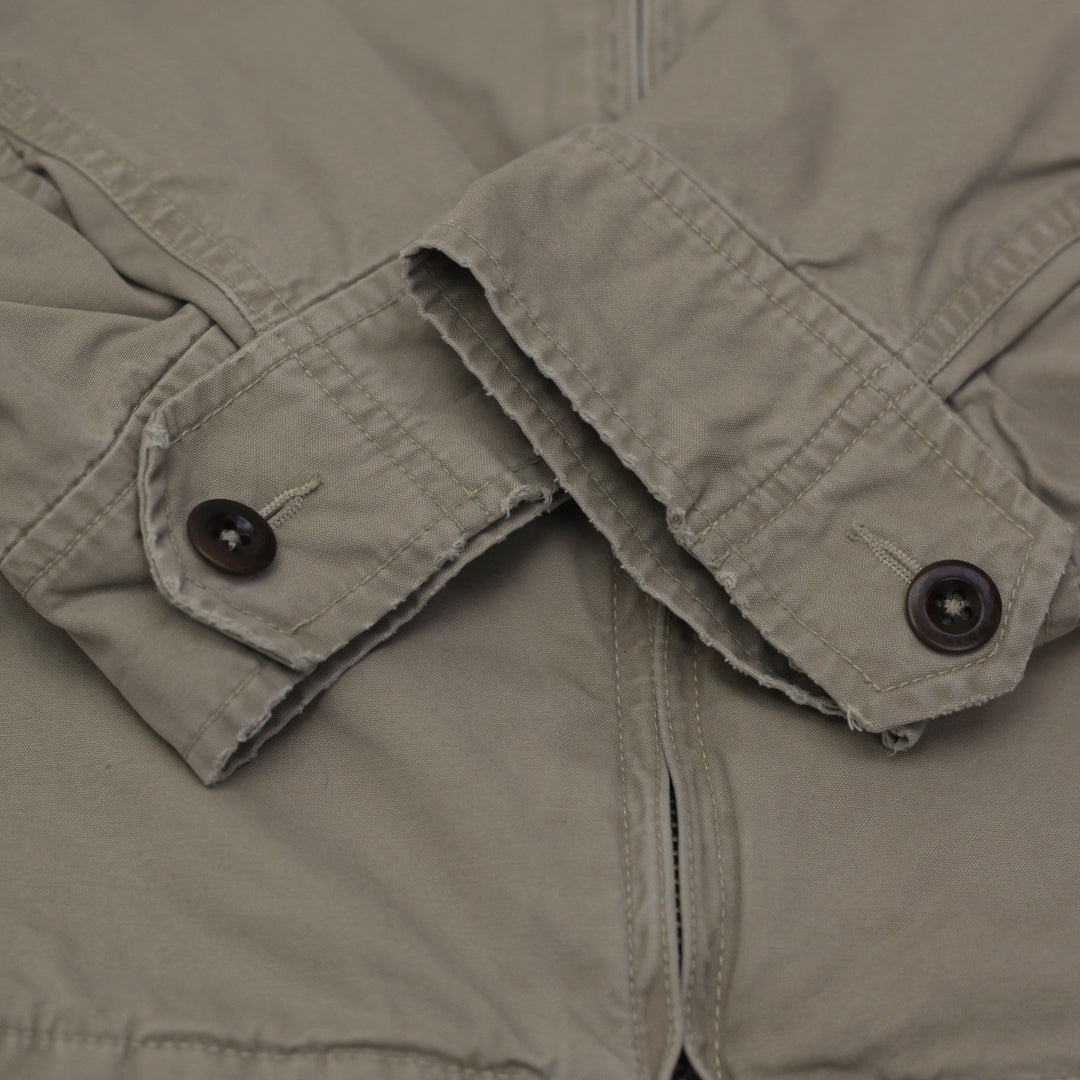 Vintage Polo By Ralph Lauren Zip Up Harrington Slightly Distressed Jacket