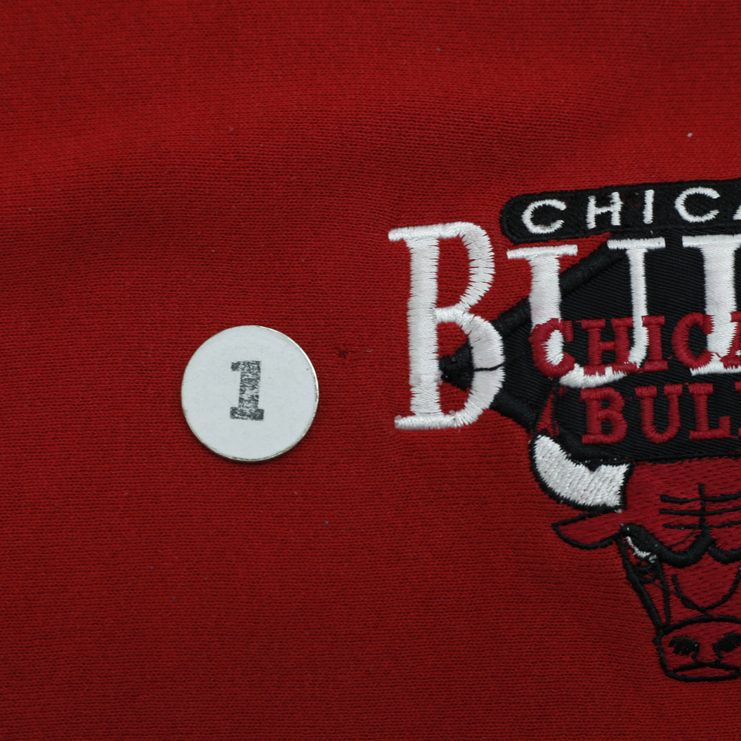 Vintage Chicago Bulls Embroidered Sweatshirt Made in USA