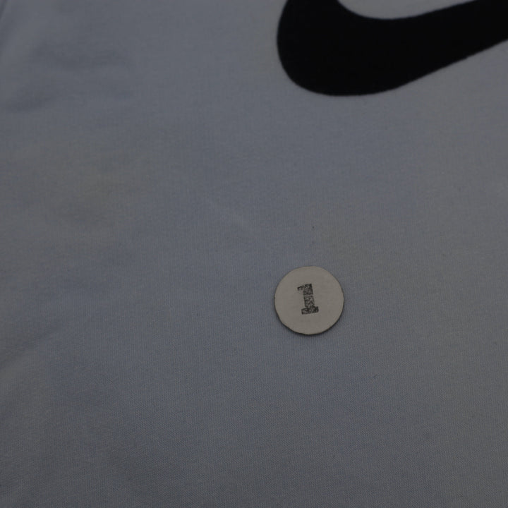 Vintage Embroidered Nike Logo Pullover Hoodie
