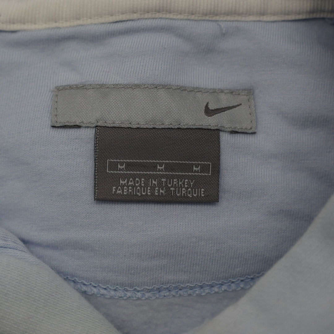 Vintage Embroidered Nike Logo Pullover Hoodie