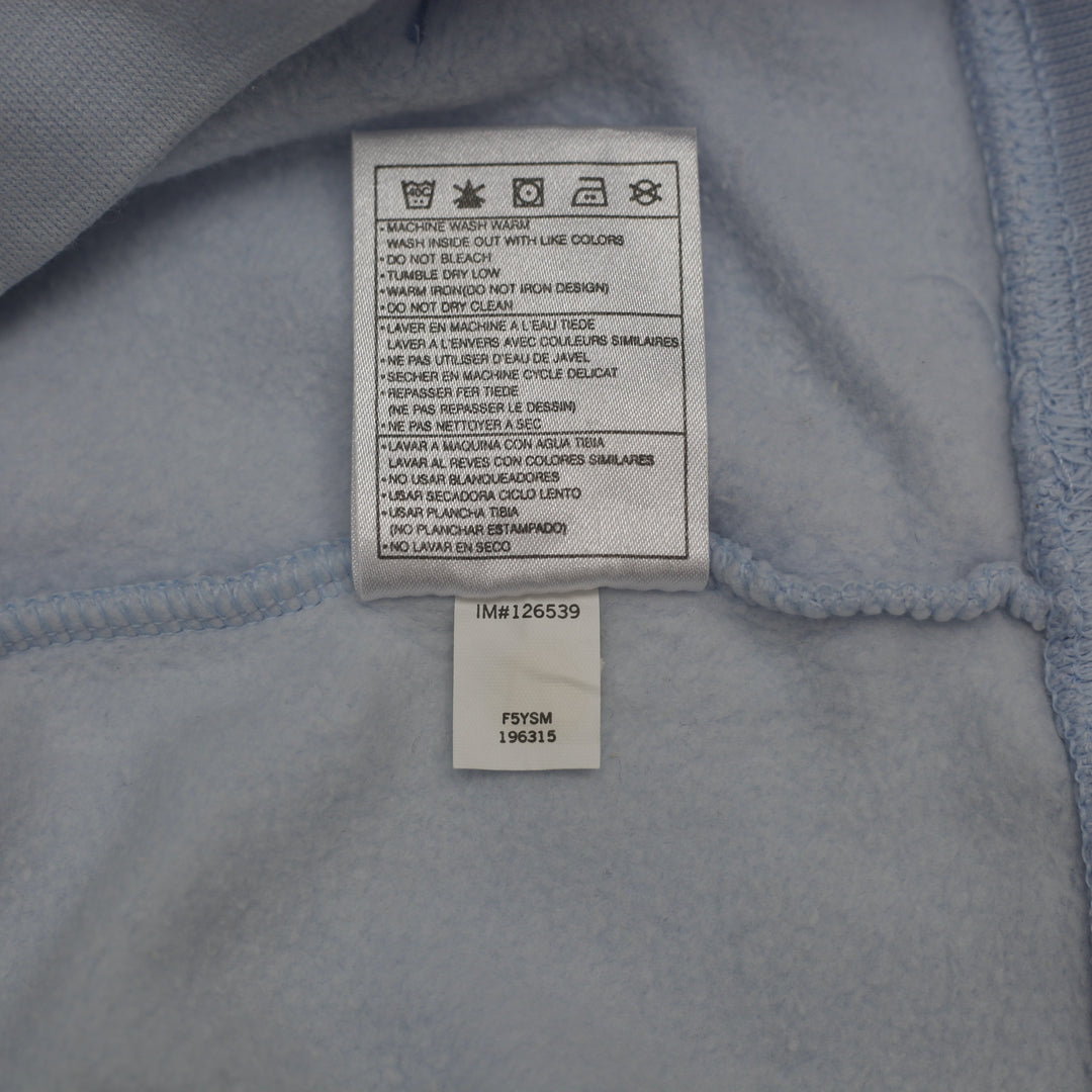 Vintage Embroidered Nike Logo Pullover Hoodie
