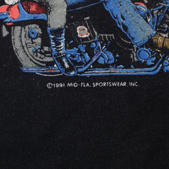 1991 Vintage Bike Week 92 Daytona Beach T-Shirt Single Stitch L