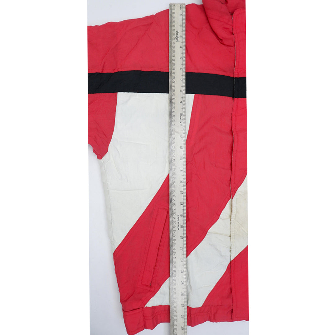 Vintage 90s Apex One Detroit Red Wings Puffer Jacket Red NHL Hockey