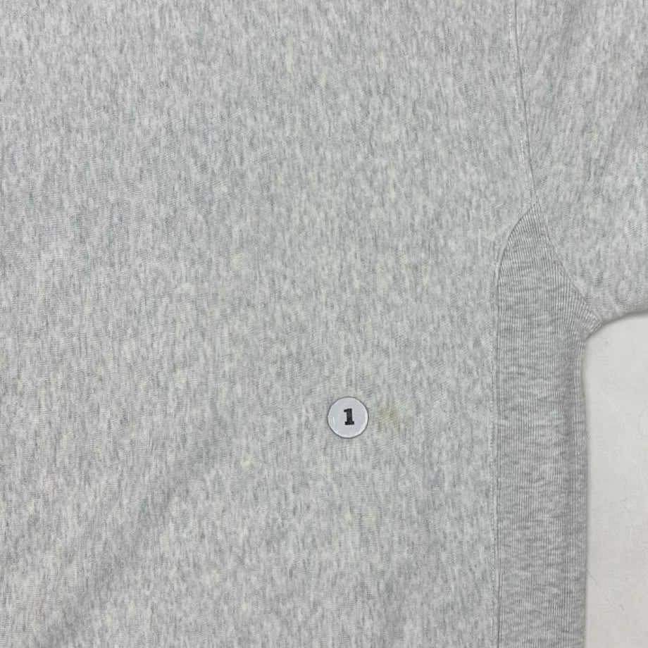 Vintage Mens GAP Classic Sweatshirt Gray Spellout Logo Cotton Blend