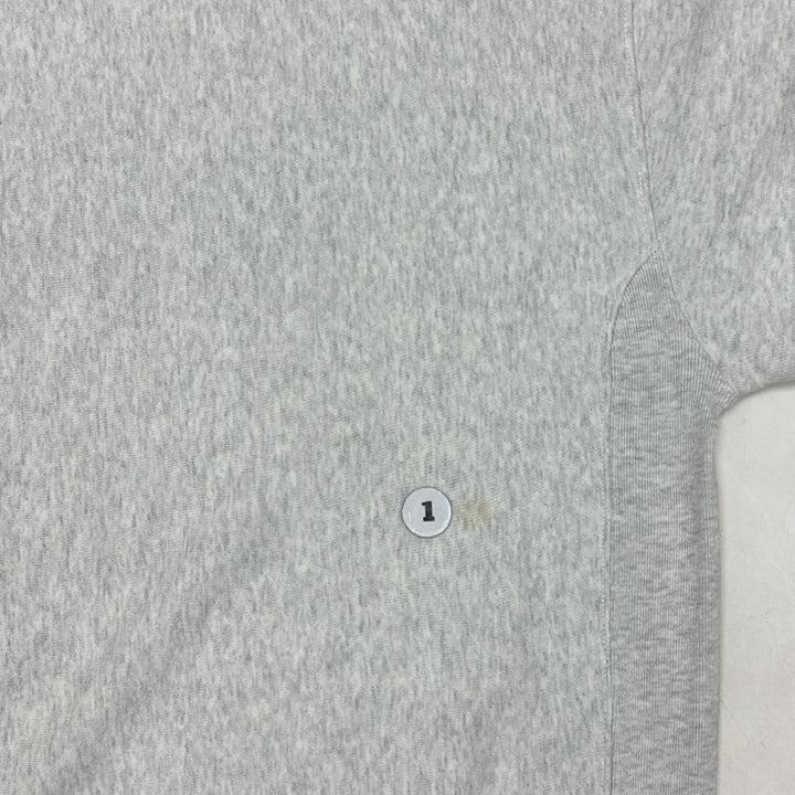 Vintage Mens GAP Classic Sweatshirt Gray Spellout Logo Cotton Blend