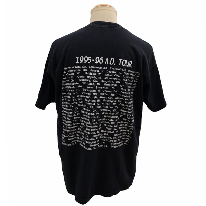 Vintage Fruit Of The Loom A.D 1995-96 Tour Single Stitch T-Shirt
