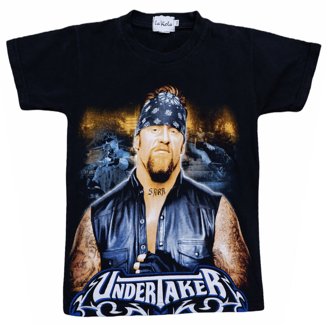 Vintage Undertaker All Over Print Boys Kids T-Shirt
