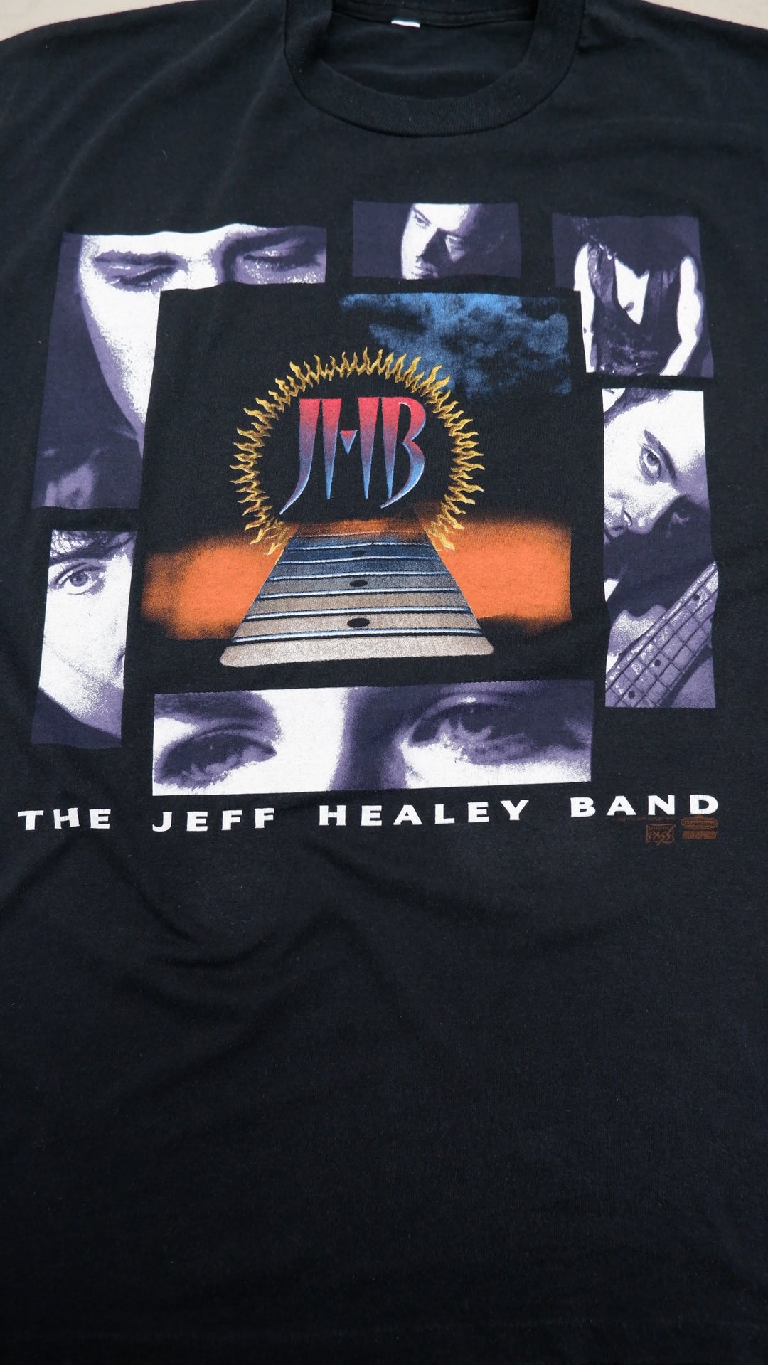 Vintage The Jeff Healey Band 'Feel This' 1993 Tour T-shirt, Single Stitch