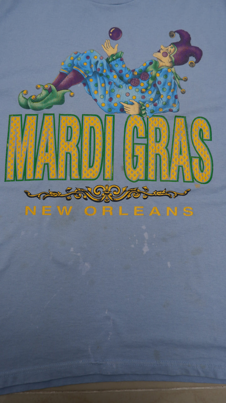 Vintage Fruit Of The Loom Mardi Gras New Orleans T-Shirt