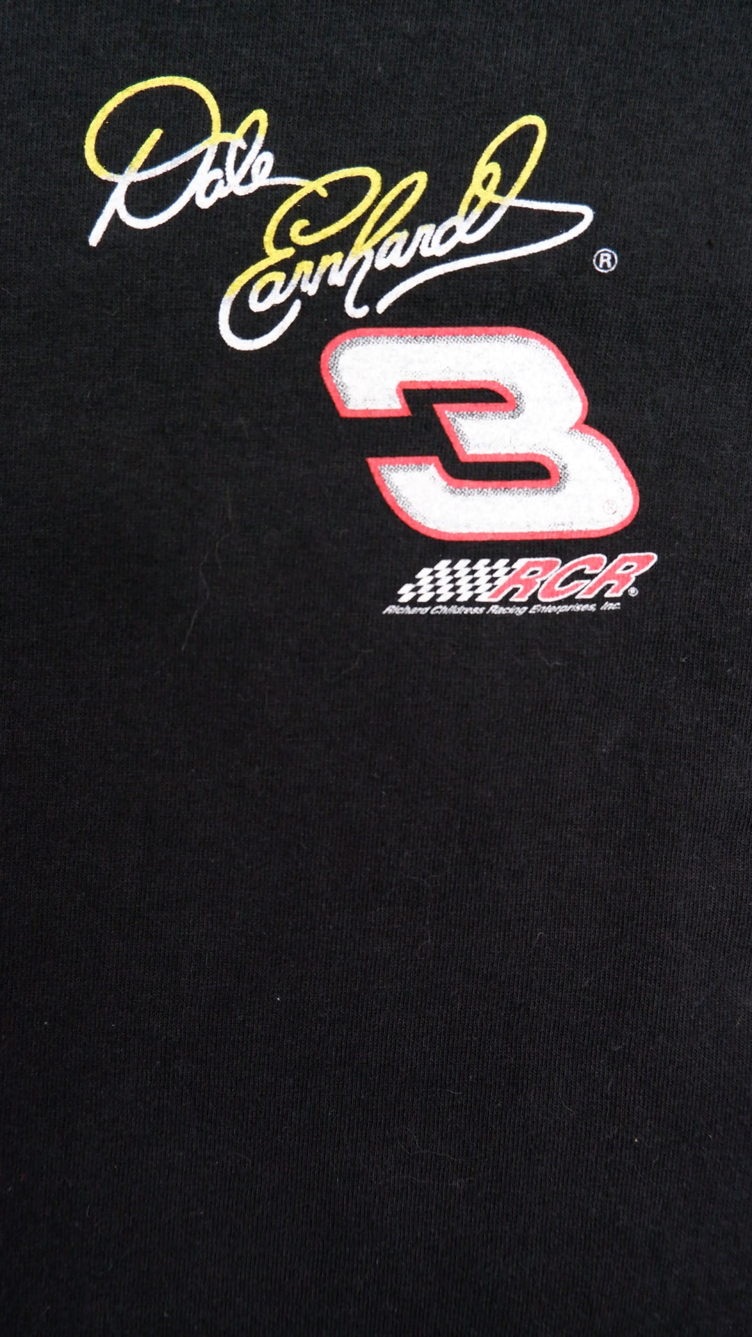Vintage Competitors View Dale Earnhardt # 3 Intimidated Nascar Racing T-Shirt Made In USA