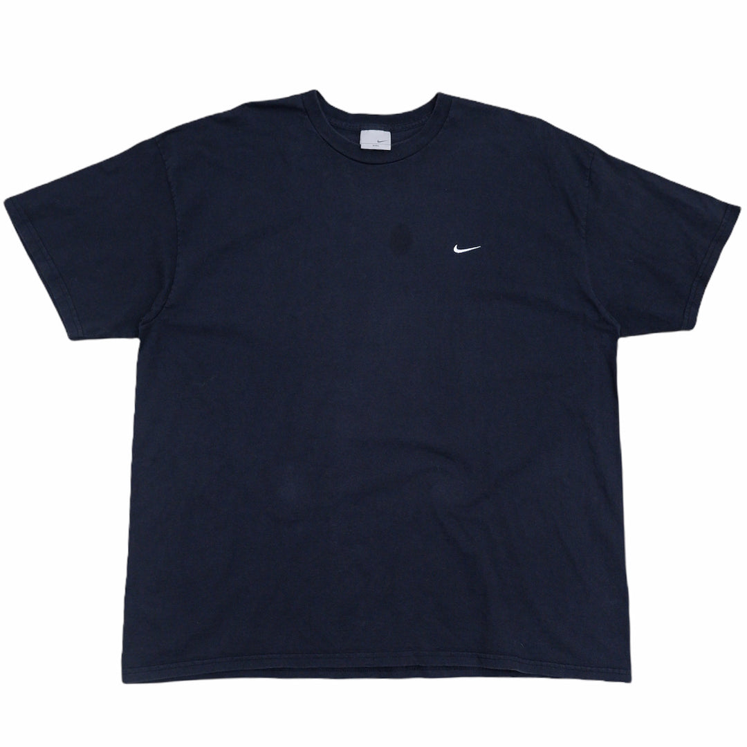 Vintage Nike Early 2000's Swoosh Embroidered Crewneck T-Shirt