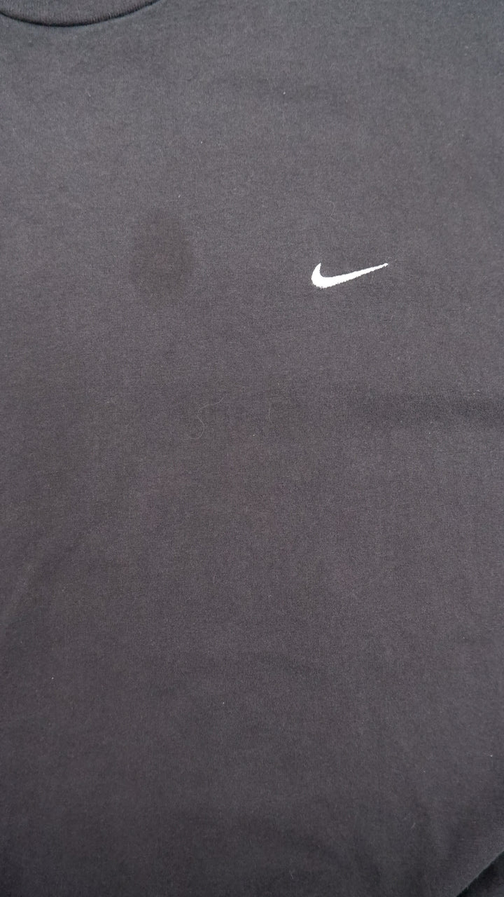 Vintage Nike Early 2000's Swoosh Embroidered Crewneck T-Shirt