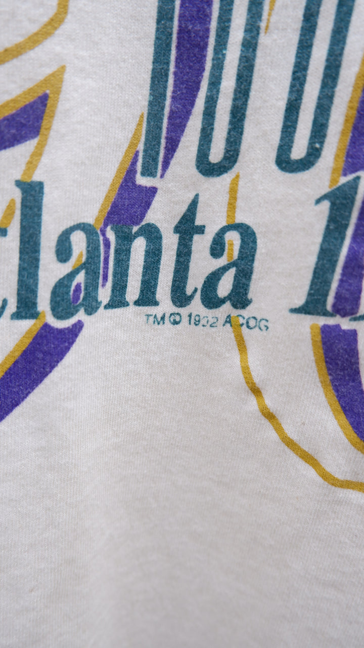 Vintage 100 Atlanta 1996 Olympics Single Stitch T-Shirt